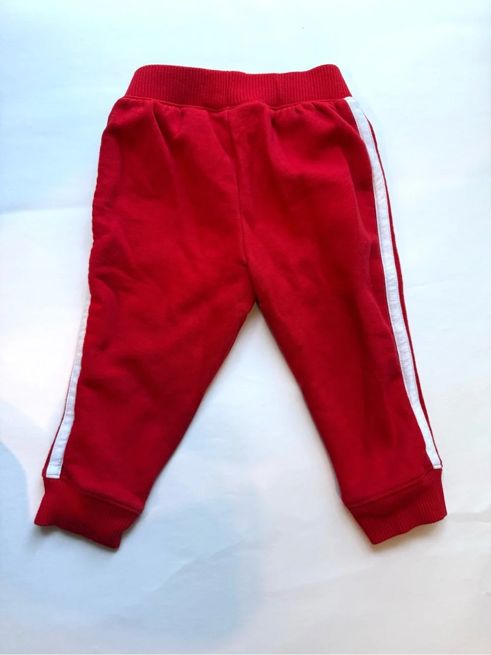 Kids Red Jogger Pants with Side Stripe-The Children’s Place
